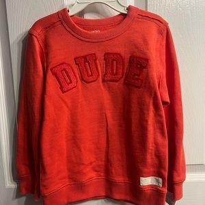 Toddler boy sweatshirt